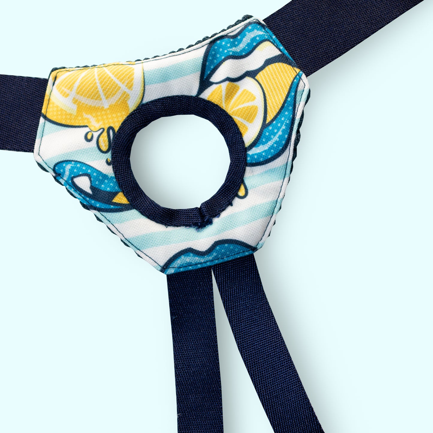 Base Strap-On Pink Lips pour Harnais Josephine